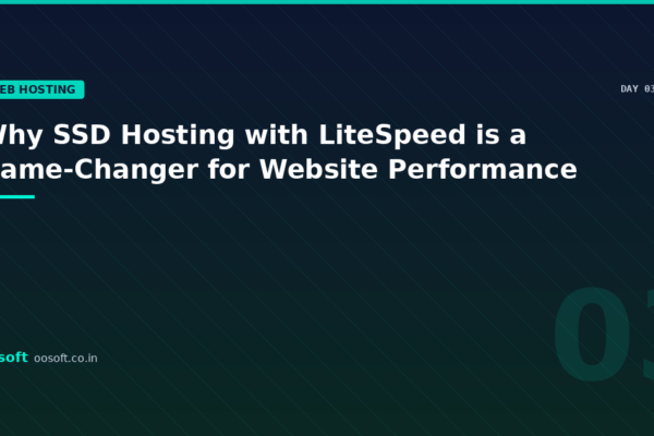 Why SSD Hosting with LiteSpeed Is a Game-Changer for Website Performance