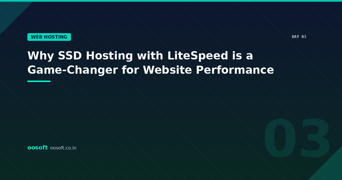 Why SSD Hosting with LiteSpeed Is a Game-Changer for Website Performance
